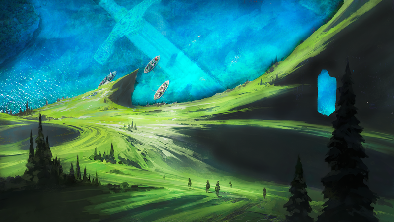 绝美海景数字艺术壁纸 一眼识破的视觉错觉！