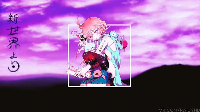 超绝画中画！二次元少女高清壁纸合集