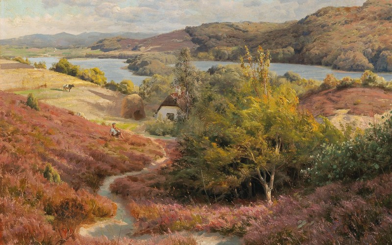 4幅经典油画壁纸合集 带你沉浸式逛遍绝美自然天地