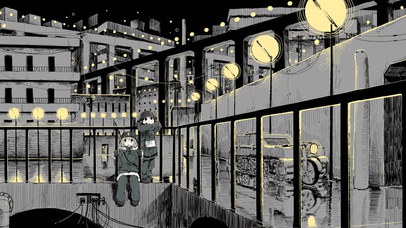 少女终末旅行 两位少女高清壁纸