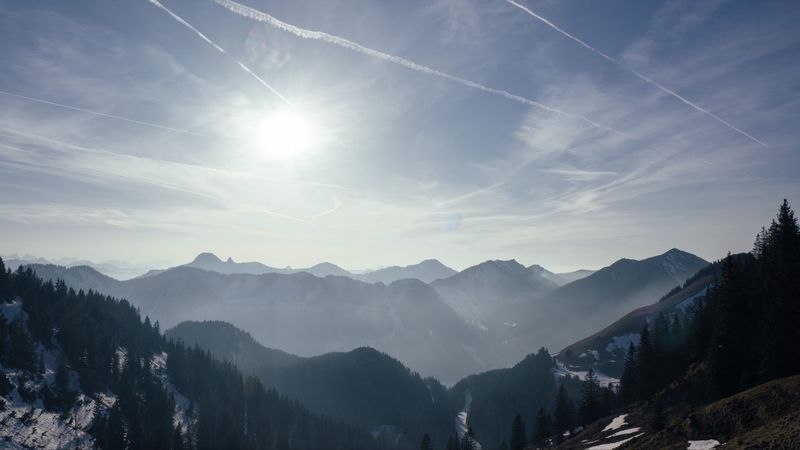 绝美的山雾天空4K壁纸合集