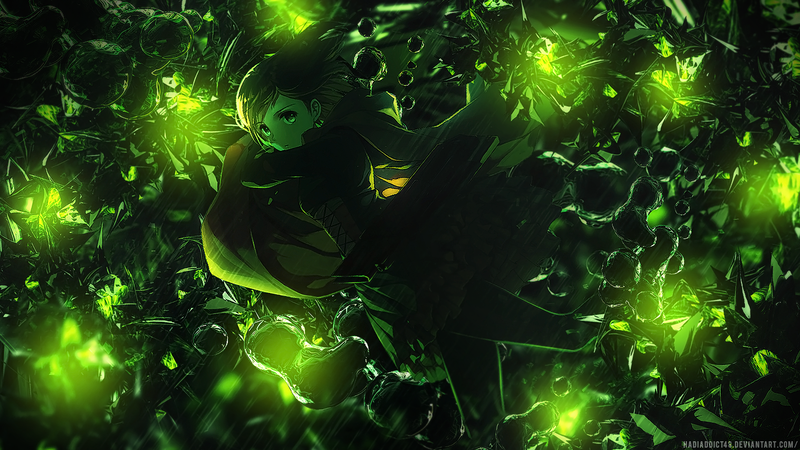 RWBY同人插画壁纸合集：短发露比·萝丝与镰刀少女们