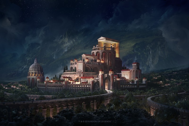 朱利安·鲍尔奇幻城市艺术壁纸 高清美图分享