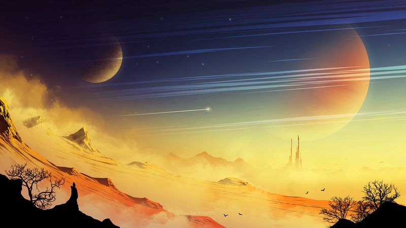 绝美外星地貌壁纸合集