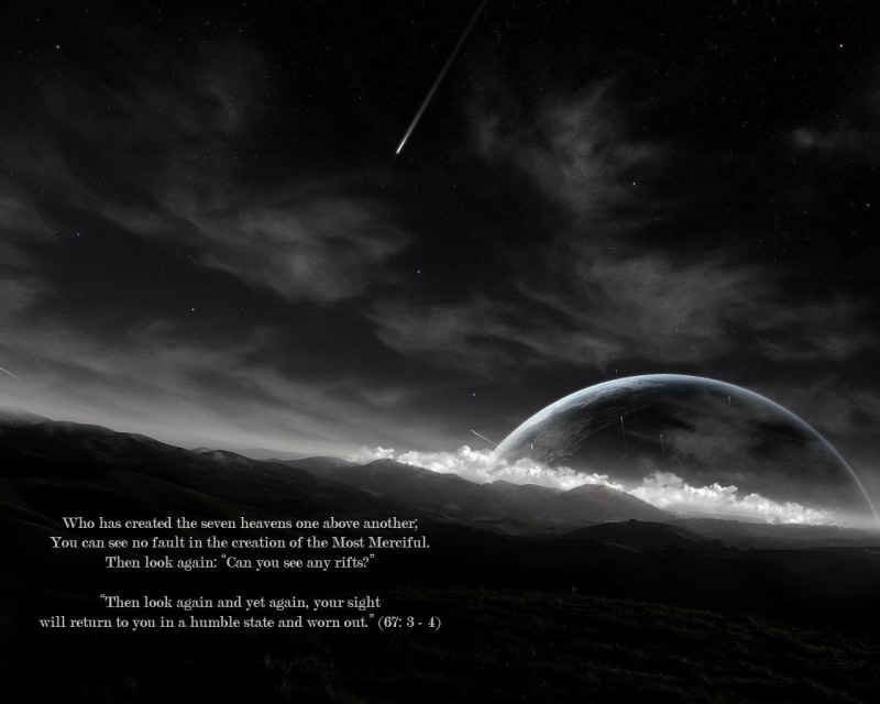 穆斯林宗教主题自然天文壁纸合集