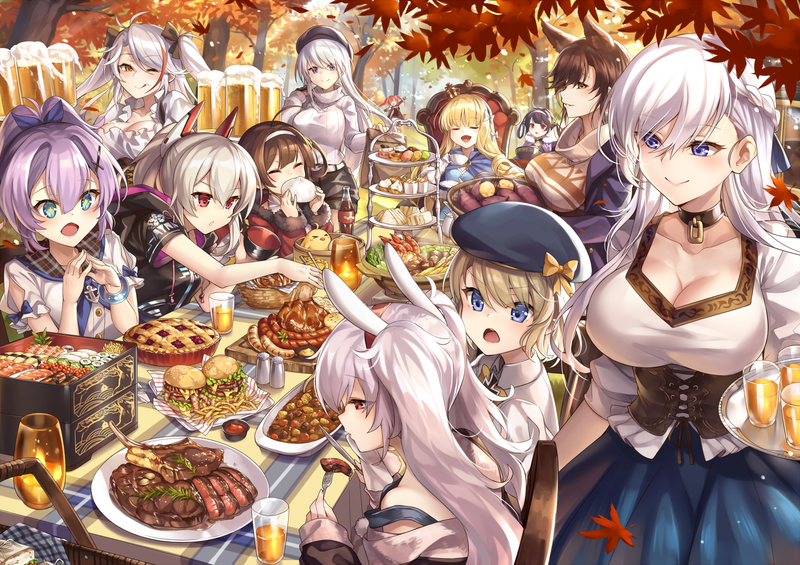 碧蓝航线众舰娘高清插画合集