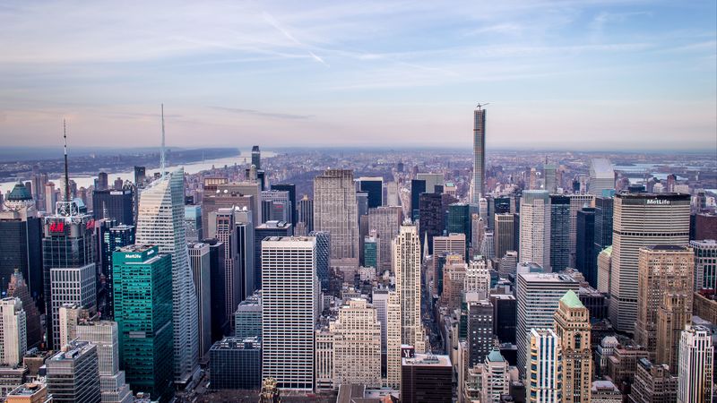 超震撼都市航拍全景 4K超清壁纸