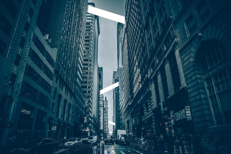 Behance上超绝抽象城市摄影壁纸 4K高清质感拉满