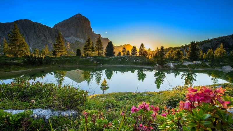 春日山湖绝景壁纸合集