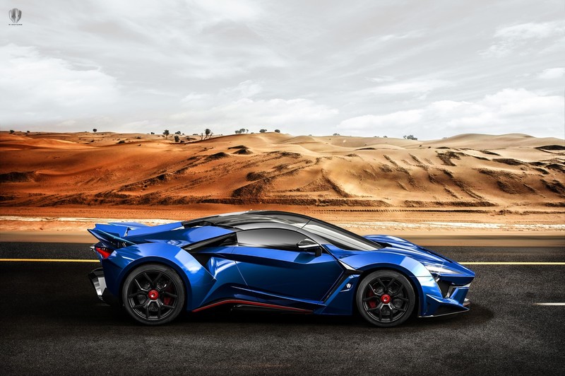 设计师Benoit Fraylon笔下的蓝调超跑壁纸合集