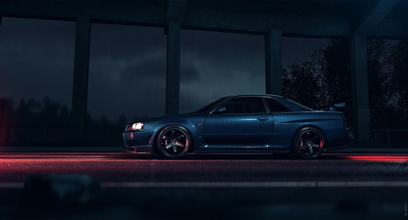 日产Skyline GT-R经典座驾高清壁纸
