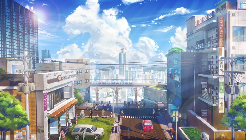 超吸睛二次元男女角色高清壁纸合集