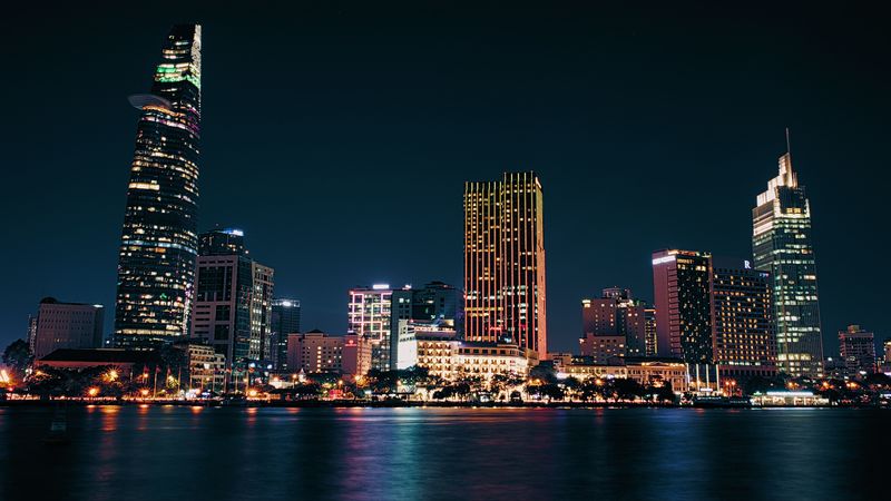 绝美海岸夜景都市壁纸 4K高清