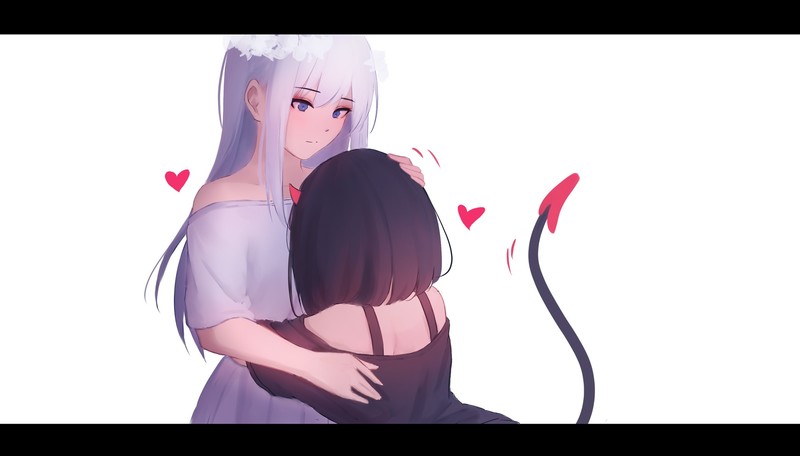 这套绝美二次元少女壁纸 每帧都戳中审美点