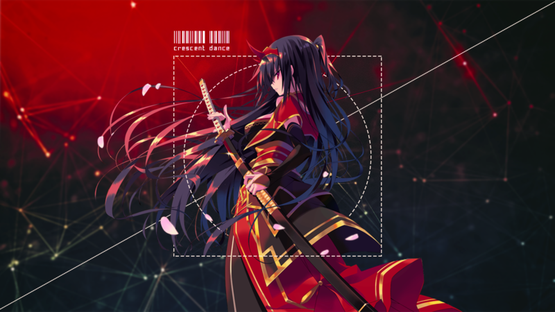 美到窒息的动漫少女刀剑壁纸 分屏虚化感直接拉满