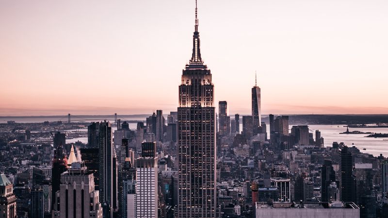 绝美纽约天际航拍 4K高清壁纸