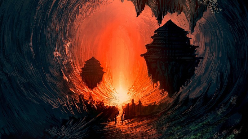 绝美的东方奇幻风光壁纸合辑