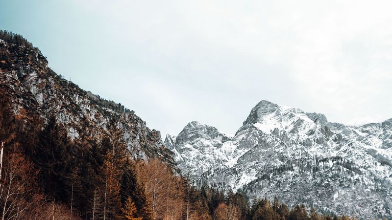 绝美雪山湖景 4K高清壁纸