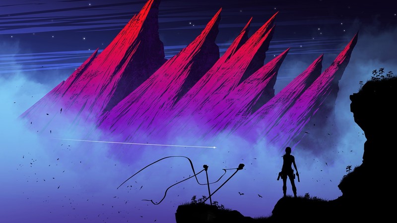 古墓丽影劳拉绝美游戏壁纸合集