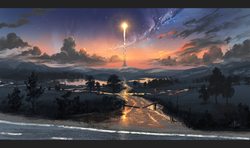 绝美自然壁纸合集：落日星辰雨景湖光山色