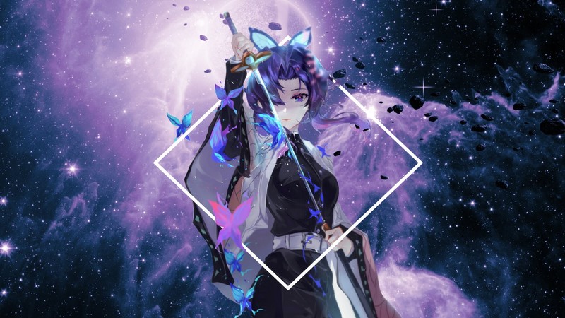 鬼灭之刃蝴蝶忍壁纸合集