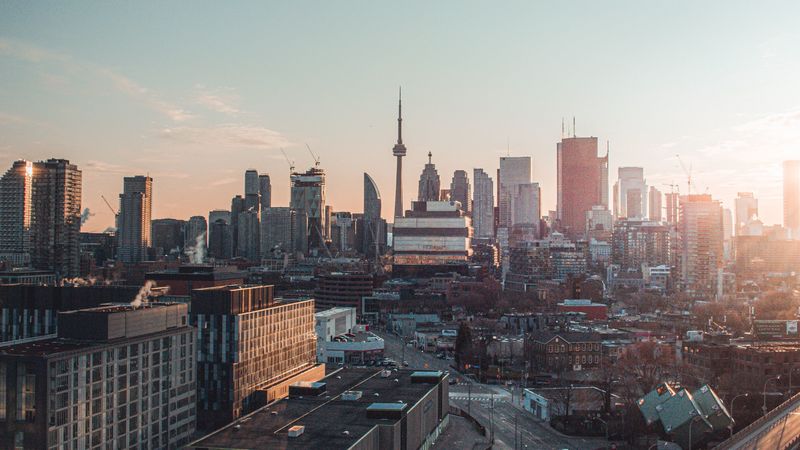 黎明时分的城塔4K高清壁纸