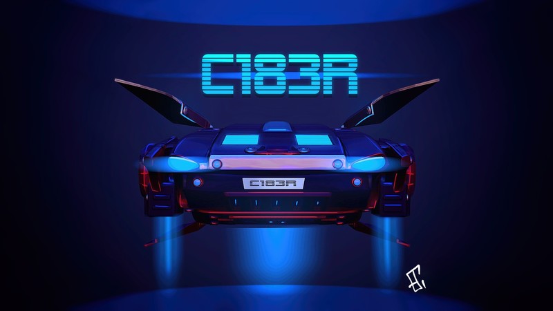 赛博朋克风未来座驾高清壁纸合集