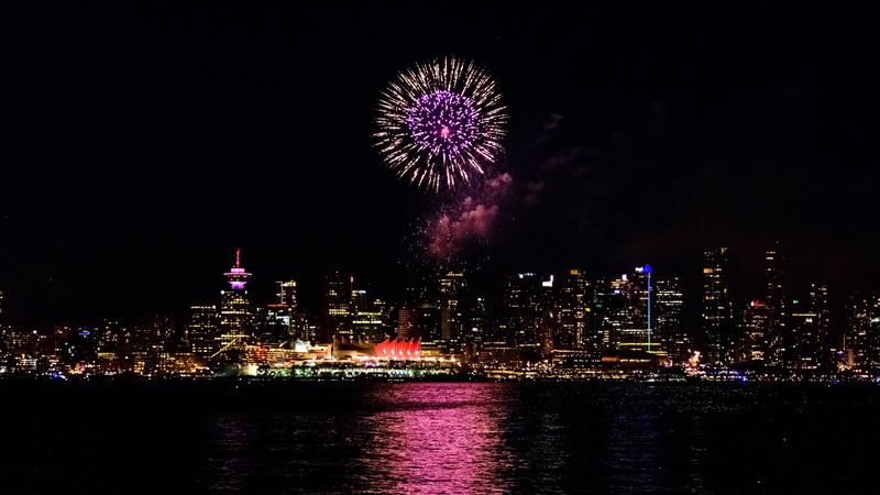 致敬城市节日夜 4K高清壁纸