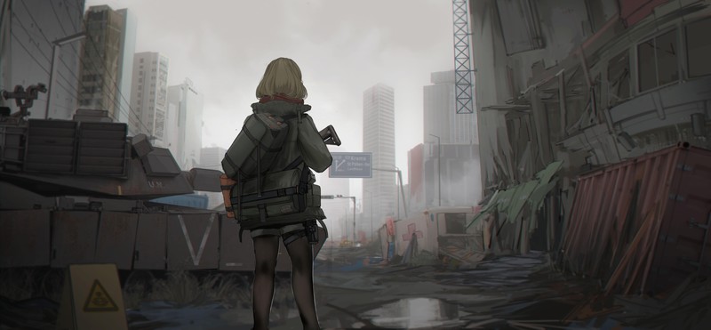 武器少女与坦克 高清动漫壁纸