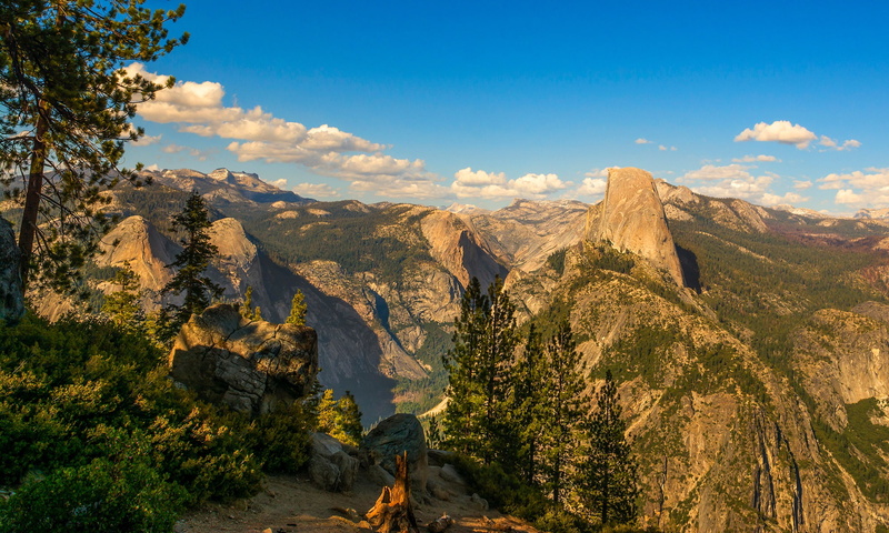 绝美优胜美地全景壁纸