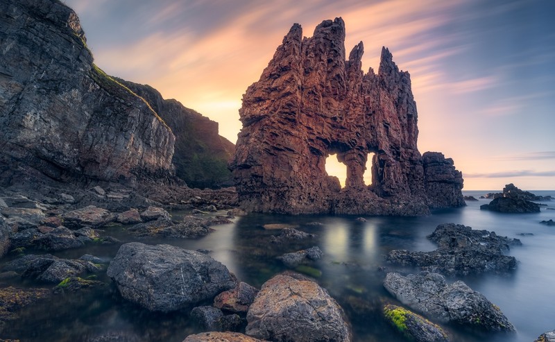 西班牙绝美户外岩石自然壁纸