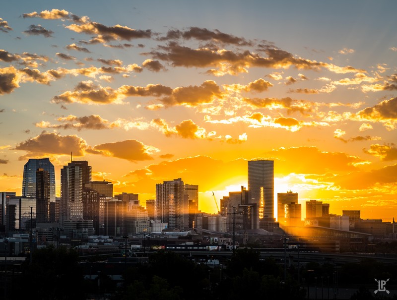 早间城市日出摄影壁纸合集