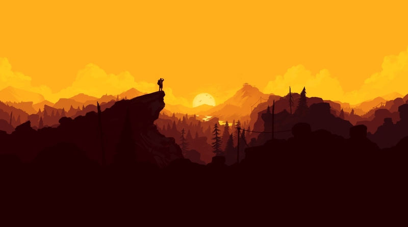 绝美矢量山景壁纸合集！让你一秒踏入治愈荒野