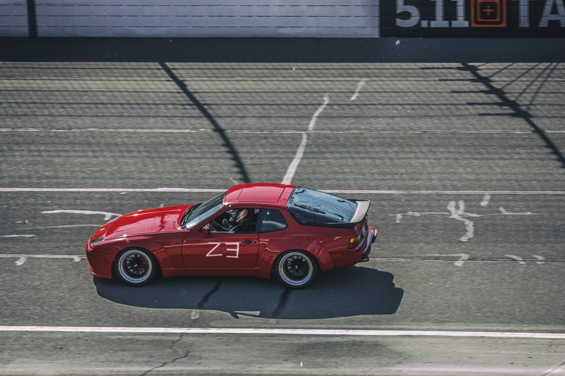 红色保时捷944超燃壁纸合集