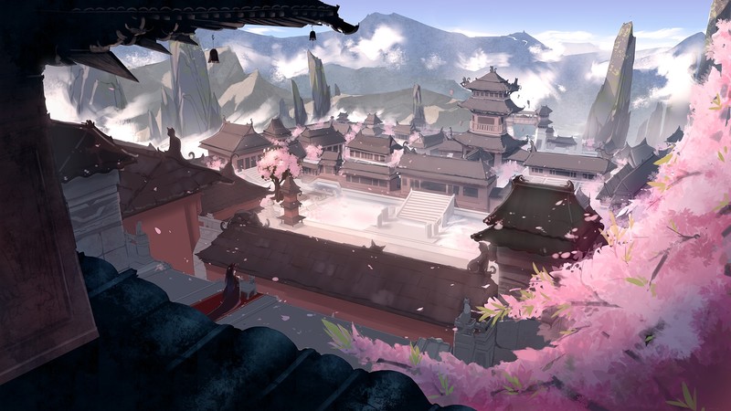 亚洲奇幻动漫风景壁纸合集