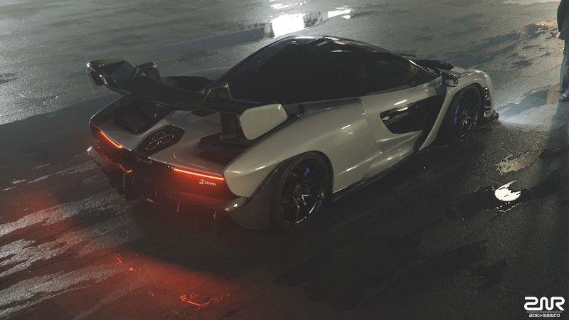 迈凯伦塞纳超高清壁纸来了！从俯视角度拍的超帅