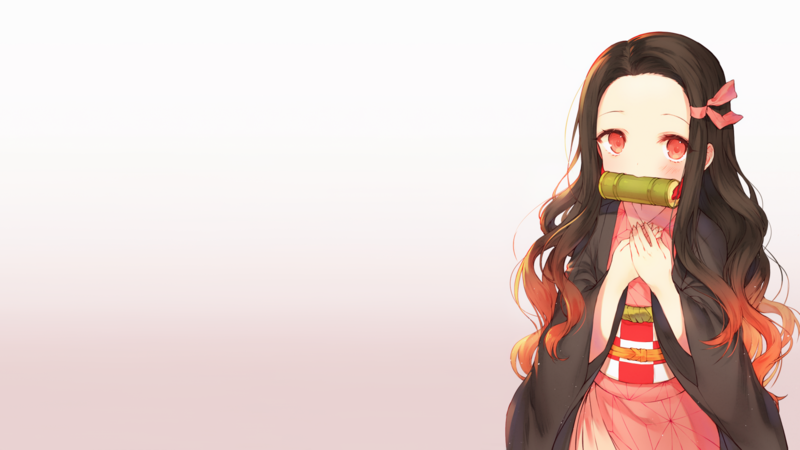 鬼灭之刃灶门祢豆子同人壁纸合集