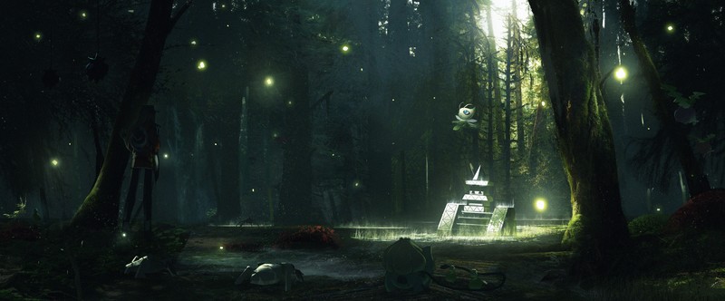 宝可梦少女手绘壁纸合集来啦