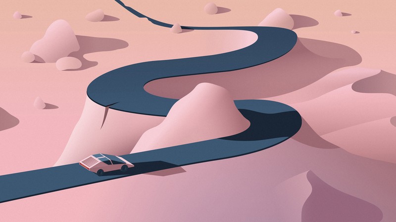 这些都是汽车相关的Behance平台数字艺术作品高清壁纸