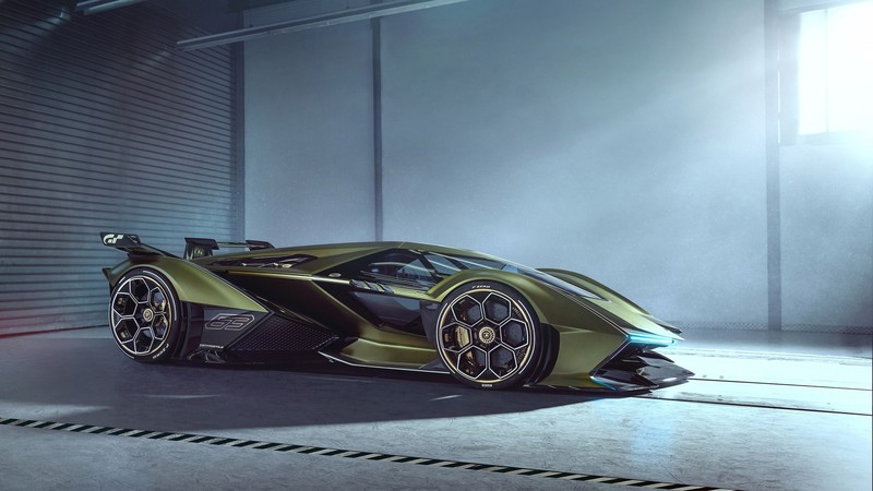 兰博基尼Lambo V12 Vision GT概念超跑高清壁纸