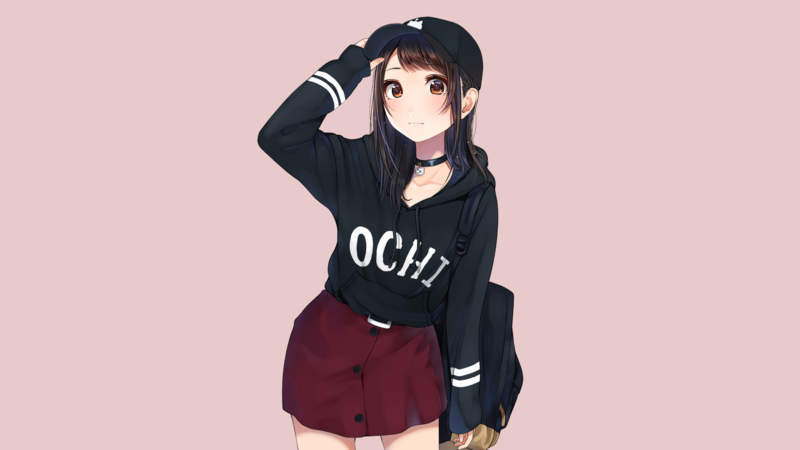 这组二次元少女原创壁纸太绝了