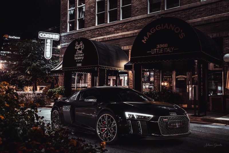 街头氛围感拉满！奥迪R8高清壁纸合集