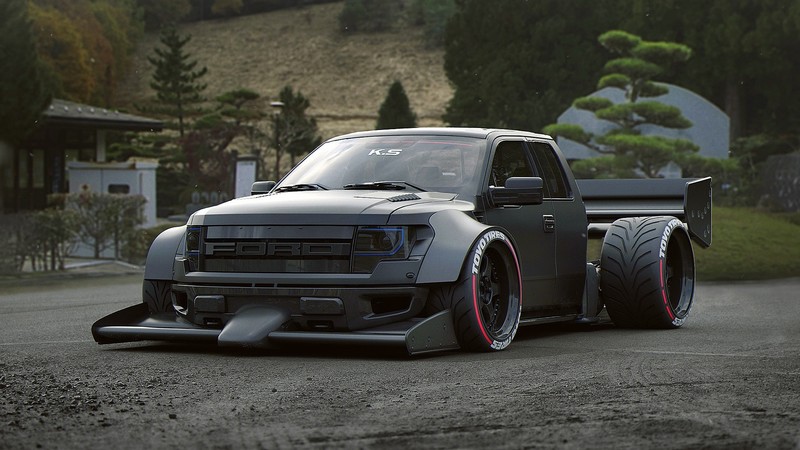 这辆改装福特猛禽太绝了