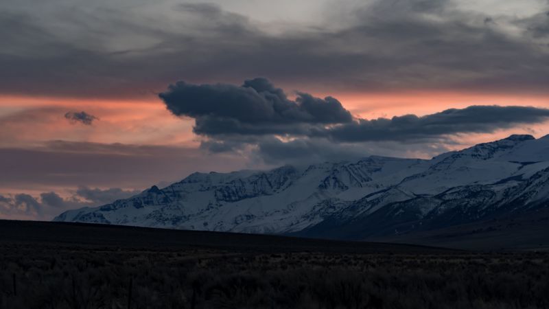 绝美白雪山地云雾4K壁纸合集
