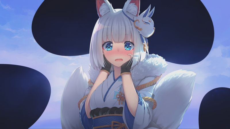 碧蓝航线加贺 动漫少女高清壁纸