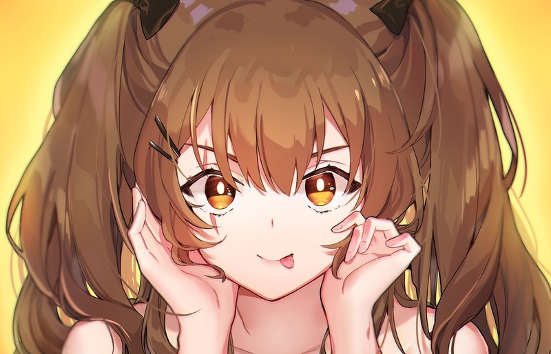 动漫女生吐舌合集 超养眼高清壁纸