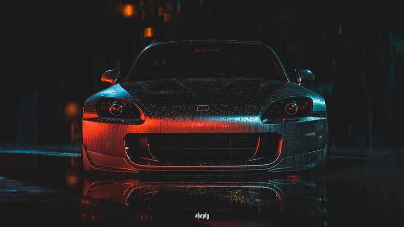 本田S2000高清正脸壁纸，改装本田车型壁纸合集