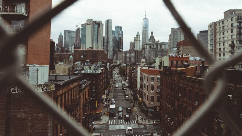 4K超清壁纸｜航拍城市街景全景合集