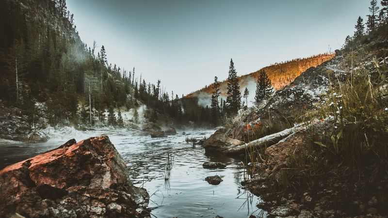 绝美的山河草石4K壁纸合集