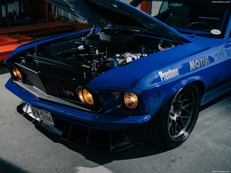 这波蓝调福特野马太绝了！1969款Mach 1经典肌肉车壁纸合集